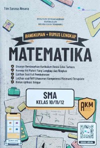 Image of Rangkuman + Rumus Lengkap MATEMATIKA - SMA KELAS 10/11/12